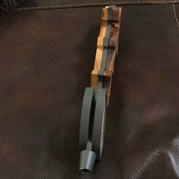 🍻 Dogfish Head Brewery Wooden Shark Craft Raison D’Etre Beer Tap Handle - Picture 5 of 6